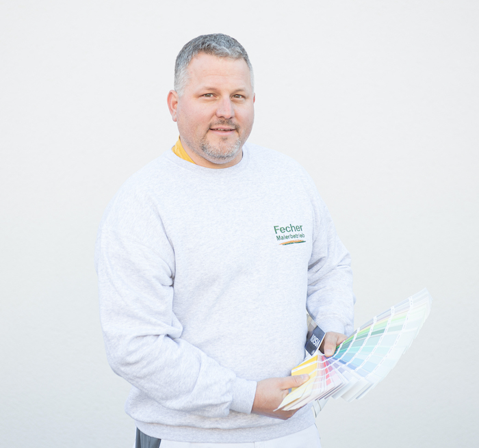 Markus Fecher, Geschäftsführung Fecher Malerbetrieb Aschaffenburg